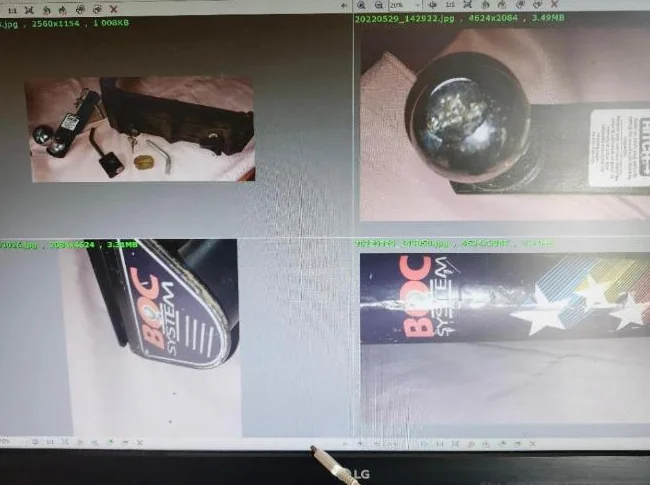 Support à vélos (3) avec serrure et attachements pour l'auto thumbnail 3