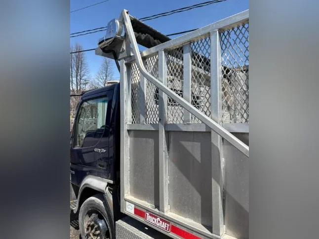 6 ROUES INTER CF600 2009 BOÎTE DOMPEUR ALUMINIUM 12' LONG X 7'6'' LARG X 4' HAUT thumbnail 5