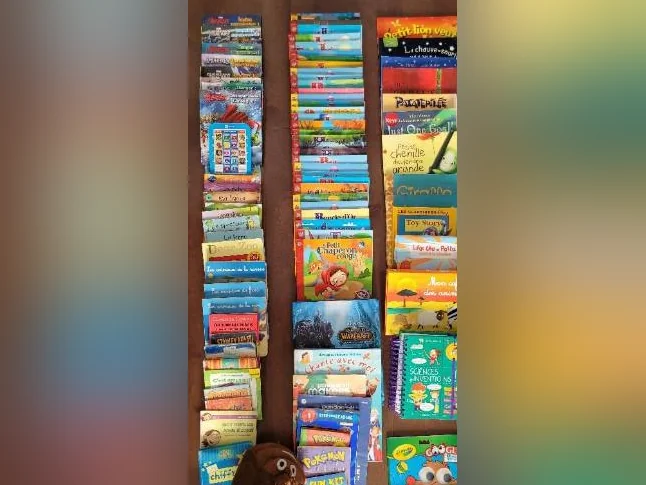 80 livres d’histoires enfants, idéal garderie, tablette parlante avec livres, livres à colorier etc  (voir descriptions) thumbnail 7