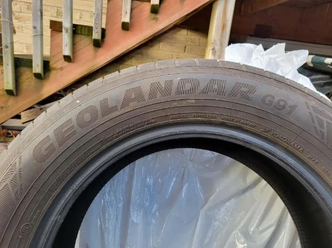 3x pneus Yokohama Geolandar G91 – 225/60R17 99H