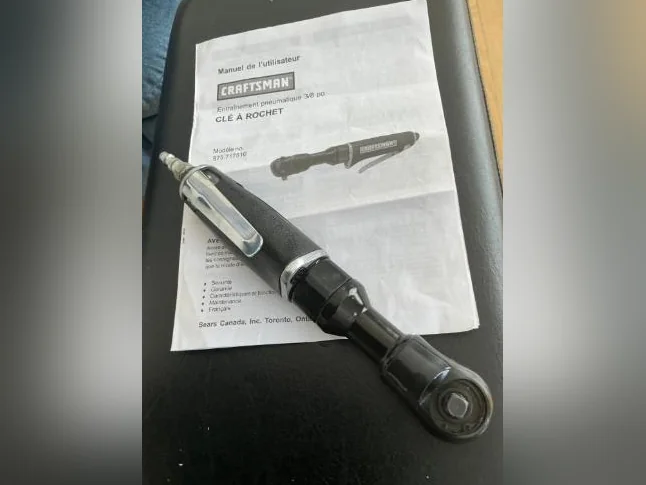 Clé à rochet entraînement pneumatique 3/8 CRAFTSMAN (neuf)