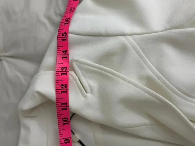 Blazer blanc thumbnail 7