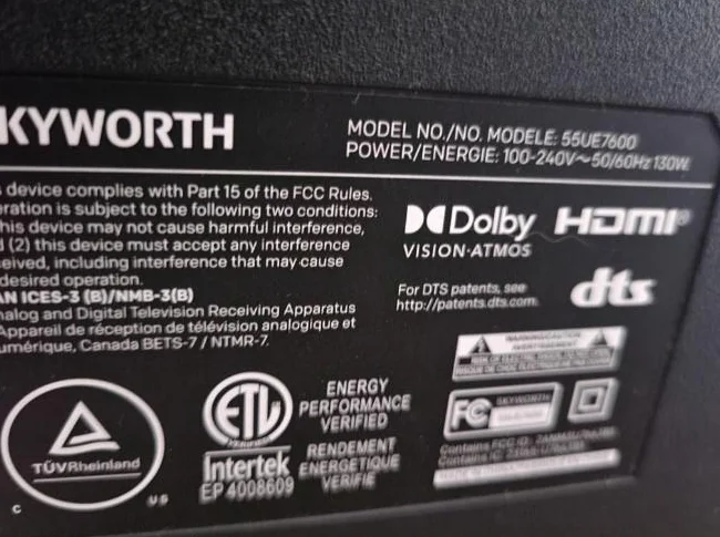 Tv ultra HD 55'' avec télécommande thumbnail 3