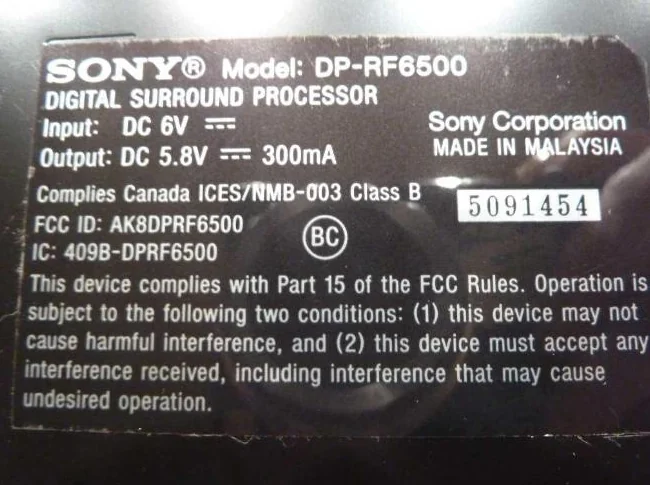 Casque d'écoutes (headphones) sans-fil SONY thumbnail 3