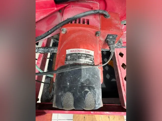 MASONRY WET SAW 14' thumbnail 2