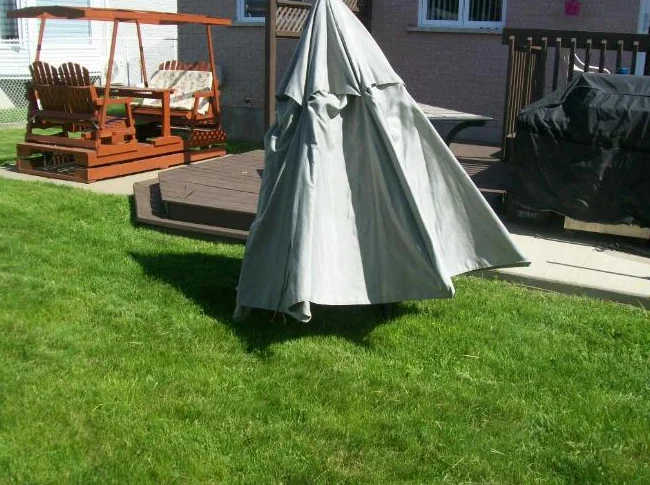 GRAND PARASOL AVEC SOCLE thumbnail 4
