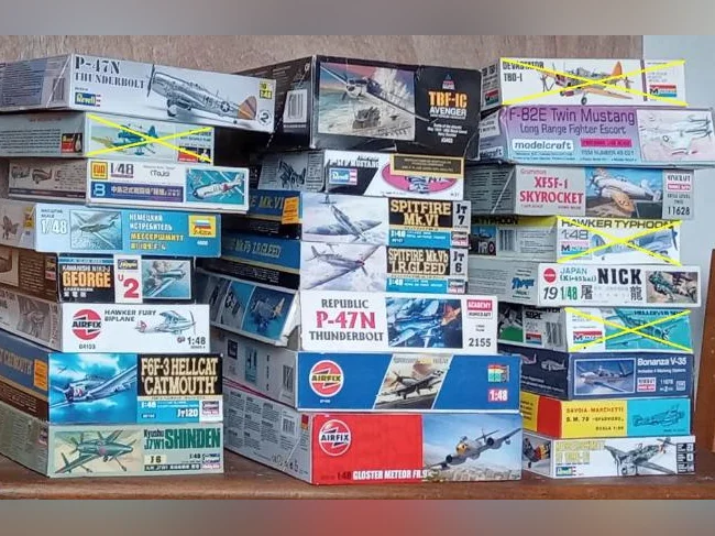 Modèles d'avion - Airplane models for sale 1/48 & 1/50