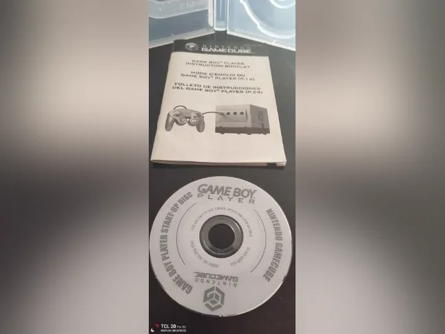 Disque de démarrage & mode d'emploi Nintendo GameCube Game Boy Player Start-Up Disc & instruction booklet thumbnail 5