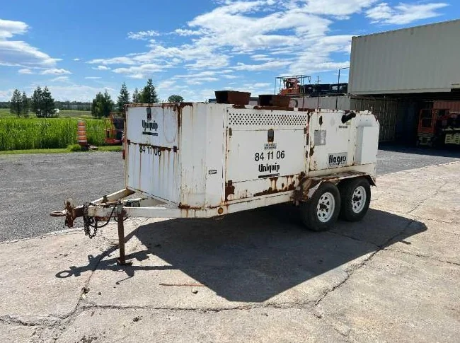 Heater FLAGRO FVO-1000TR remorque Génératrice 8KW au diesel / huile à chauffage