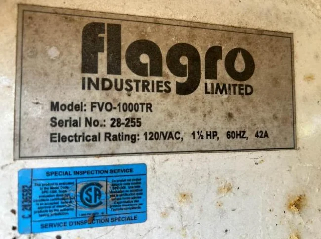 Heater FLAGRO FVO-1000TR remorque Génératrice 8KW au diesel / huile à chauffage thumbnail 10