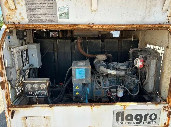 Heater FLAGRO FVO-1000TR remorque Génératrice 8KW au diesel / huile à chauffage thumbnail 6