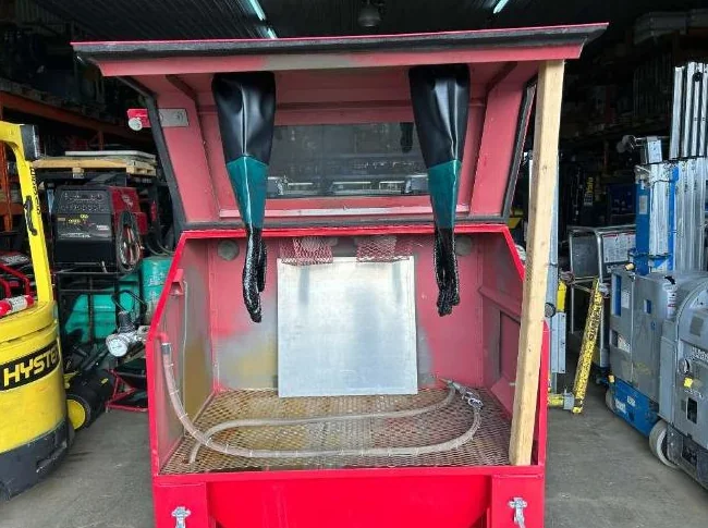 Cabinet de sablage au jet Snap-On YA435 Sandblast Abrasive Blast Cabinet thumbnail 8