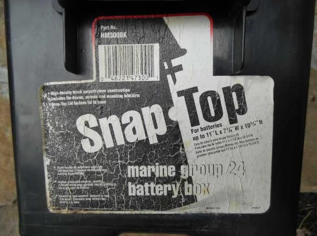 Boîte à batterie NOCO Snap-Top BG24, Groupe 24 thumbnail 2