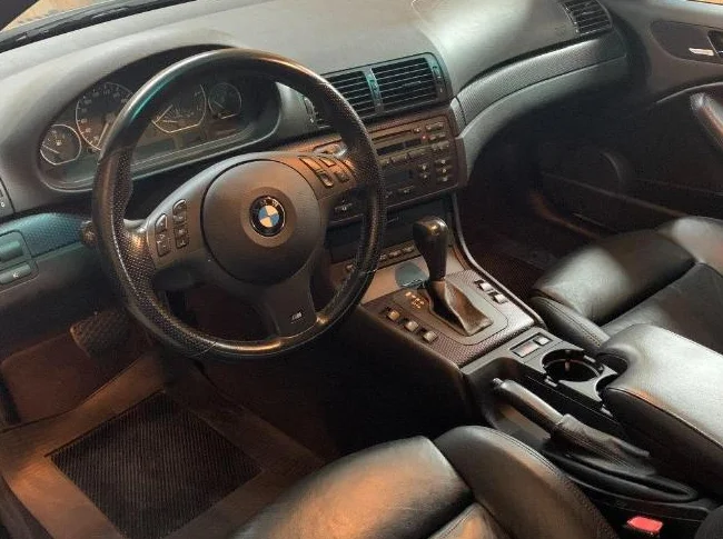 2006 E46 BMW 330Ci Cabriolet noire. thumbnail 10
