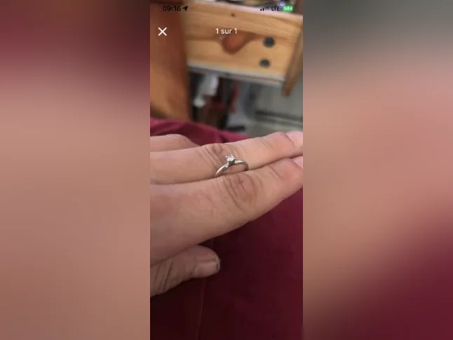 Bague fiancailles femme