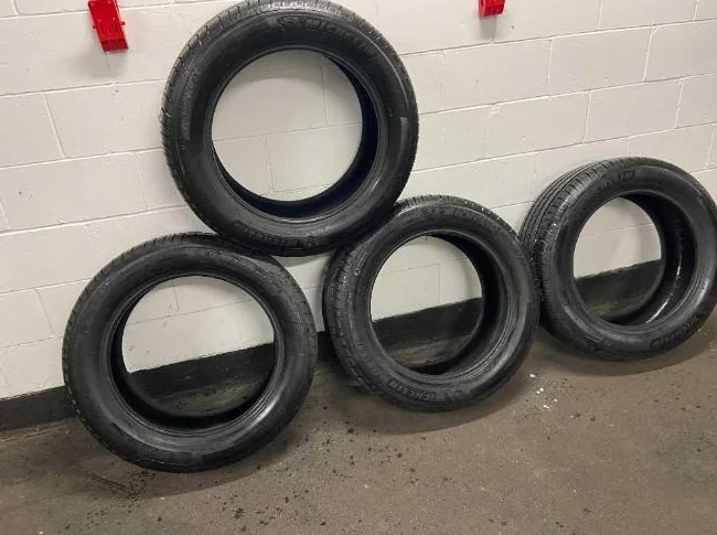 4 PNEUS MICHELIN PRIMACY ALL SEASON NEUFS – P245/55R19