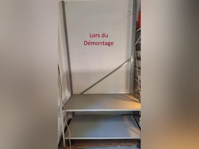 Solide Étagère de Garage 2x4x7.5 pi