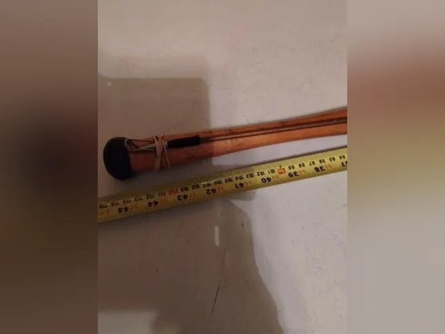 cane a pêche rigide et moulinet pour gros poisson de 8 pieds 6 pouces thumbnail 3