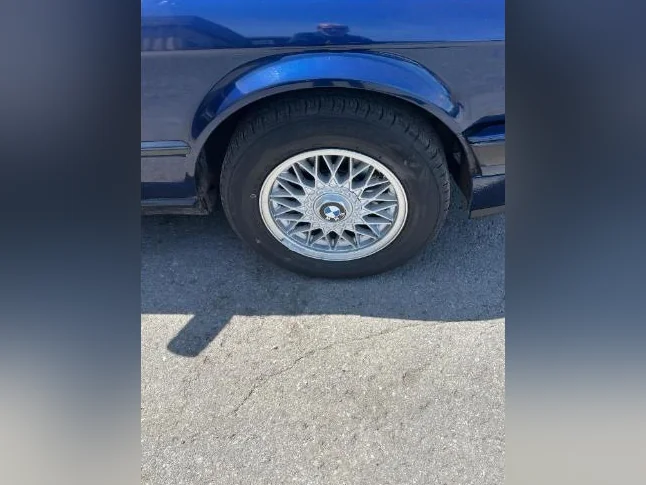 BMW convertible 325I 1991 bleue thumbnail 4