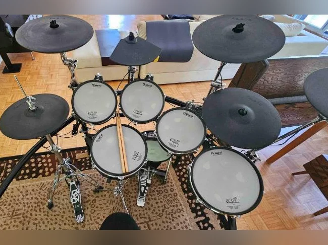 DRUM ÉLECTRONIQUE PROFESSIONNEL ROLAND TD-30 PRÊT À JOUER thumbnail 2