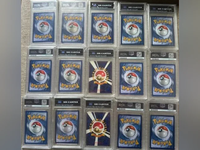 Lot de 58 cartes gradé ( Pokémon, Yu-Gi-Oh!, Digimon ) thumbnail 3