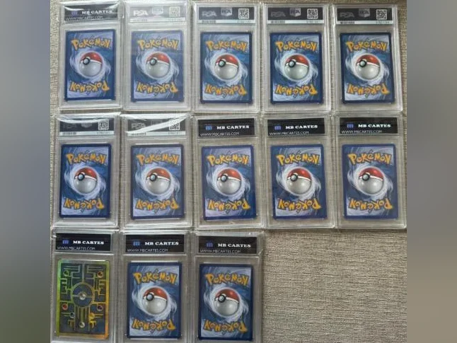 Lot de 58 cartes gradé ( Pokémon, Yu-Gi-Oh!, Digimon ) thumbnail 7