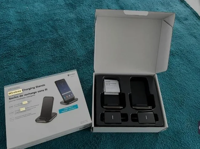 Socles de recharge sans fil pour téléphone intelligents thumbnail 2