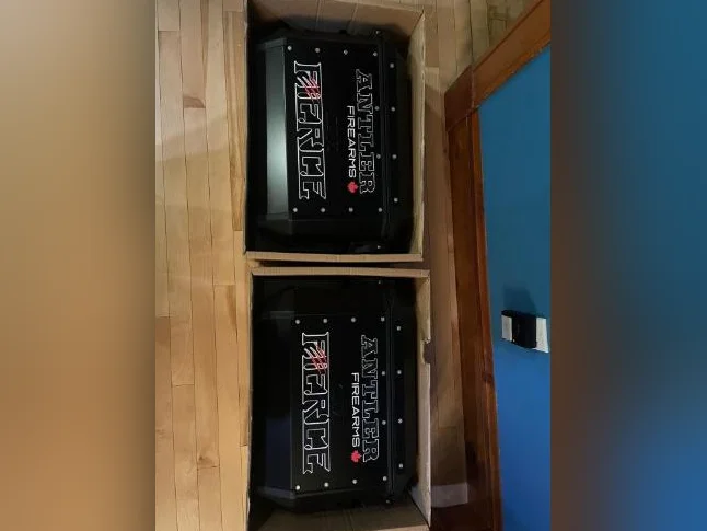Valise de moto en aluminium