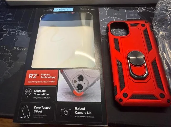 CASE IPHONE 13 - GHOSTEK NEUF- IMPACT TECHNOLOGY thumbnail 3
