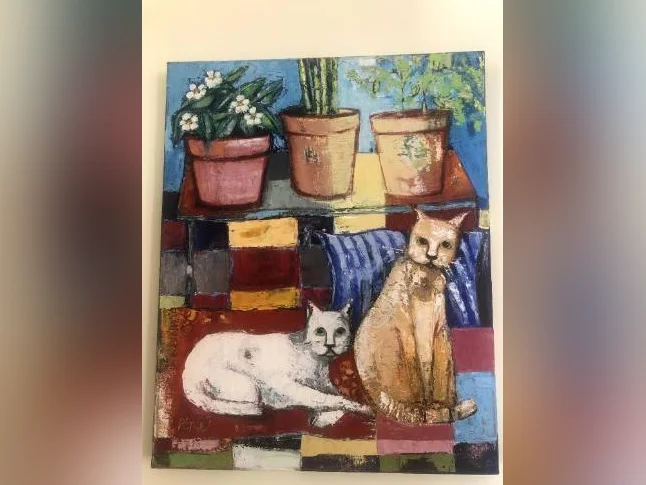 Vente de Tableaux au profit de Fondation cancer du sein du Québec. thumbnail 6
