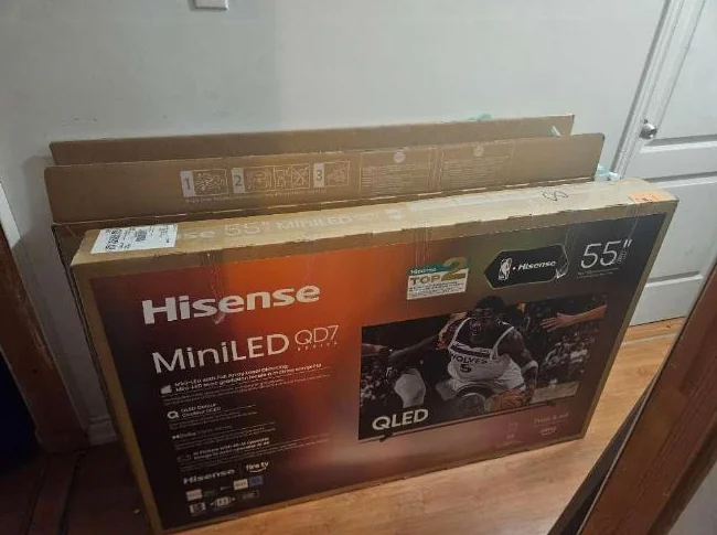 Television hisense 55pouces 4k dolby atmos