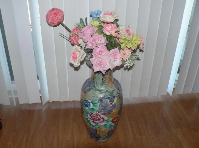 VASE À FLEURS GÉANT