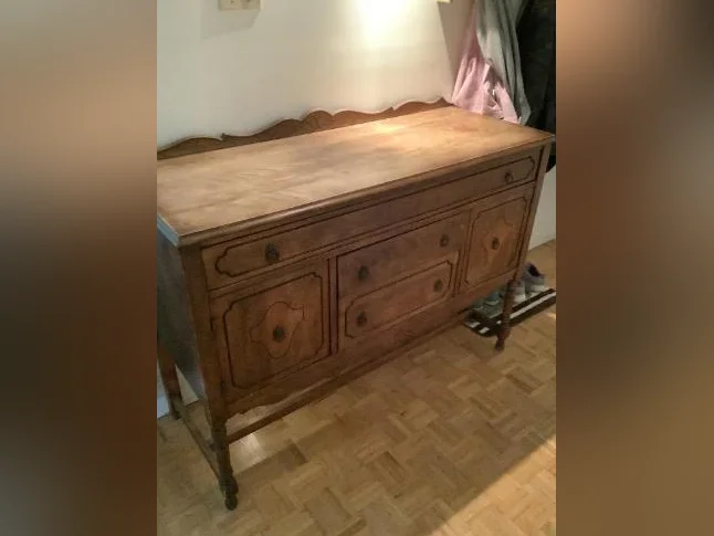 Antique ensemble de salle à dîner thumbnail 3