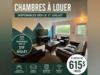 🚨 CHAMBRE À LOUER !  1er JUILLET