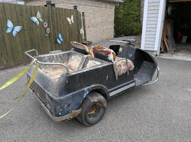 Golf cart Harley Davidson