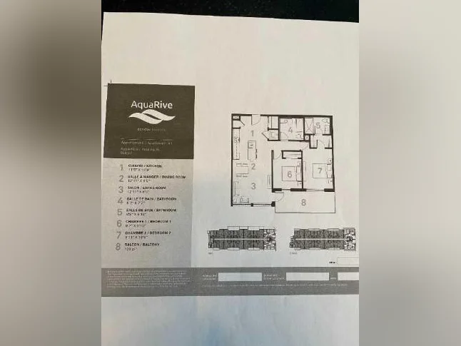 Condo 2 chambres et 2 salles de bain - 12e mois gratuit thumbnail 9