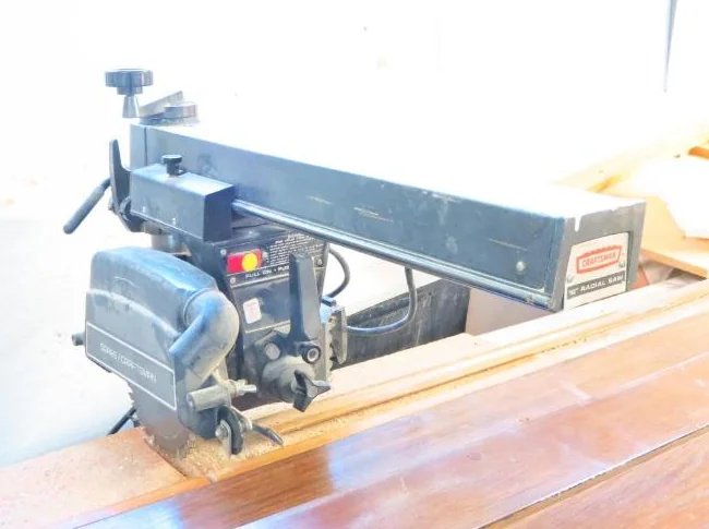 SCIE RADIALE 10" CRAFTMAN - 10" CRAFTSMAN RADIAL SAW thumbnail 2