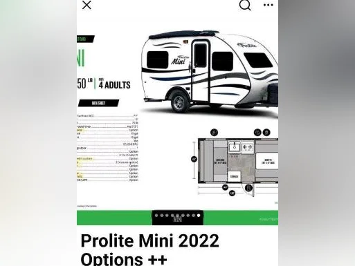 Roulotte Prolite Mini 2022 thumbnail 7