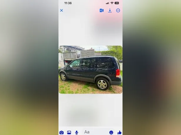 Minifougonnette Pontiac Montana en très bon état thumbnail 2