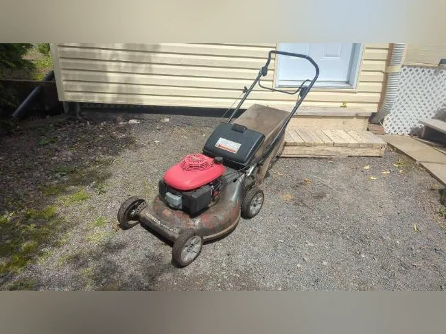 Bonne petite tondeuse Honda pas tuable