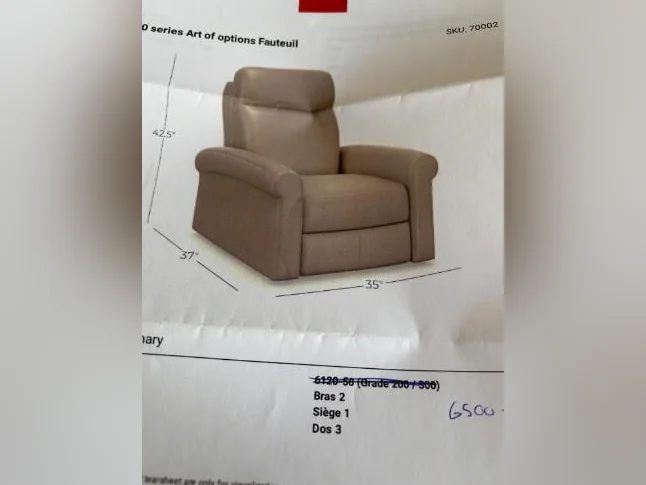 fauteuil Elran neuf thumbnail 2
