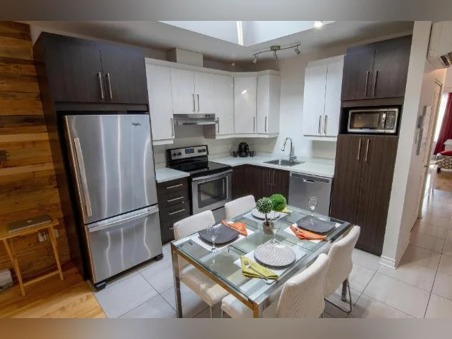 Condo 3 1/2 lumineux avec deux terrasses privées dans Ville-Marie thumbnail 3