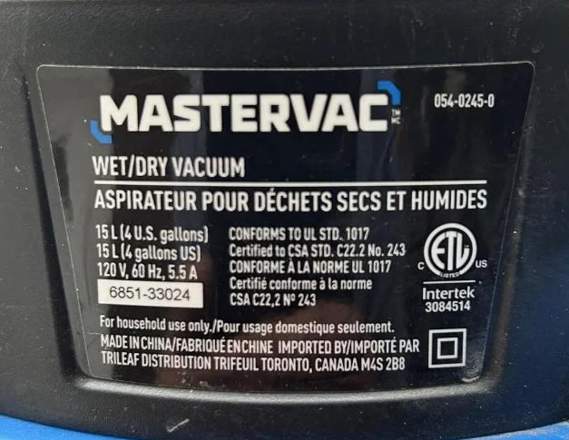 Shopvac de 4 gallons (15 litres) thumbnail 2
