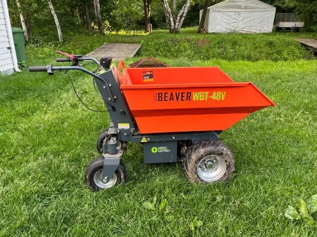 brouette électrique capacité 500kg Weaver WBT-48V