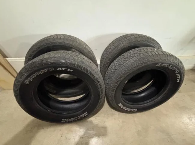 4 pneus été 265/60 R18 110T