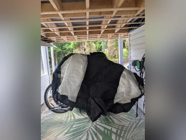 Housse pour 2 vélos