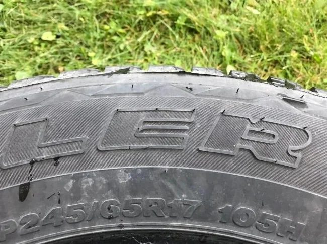 4x Bridgestone Dueler H/L Alenza Plus 245/65R17 All-Season Tires thumbnail 2