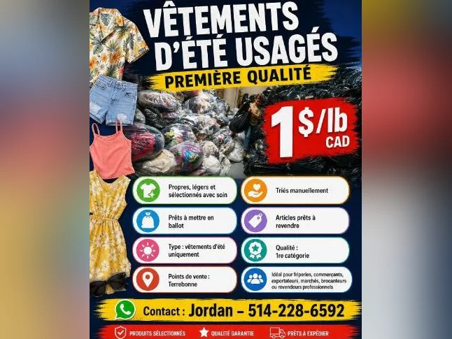 Débute en revente sans gros budget — lot 100 lbs à 100$