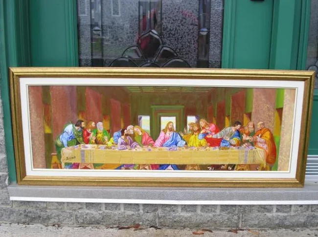 PEINTURE DERNIÈRE CÈNE (RABAIS DE 30.00$ enlevé)