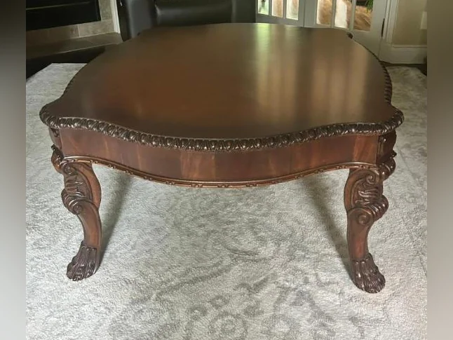 2 TABLE DE SALON EN BOIS thumbnail 2